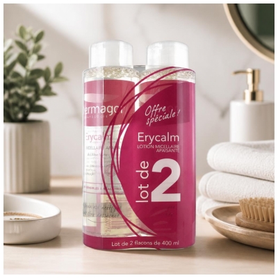 Dermagor Erycalm Micellare Beruhigungslotion Los von 2 x 400 ml
