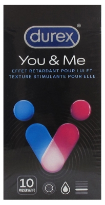Durex You & Me 10 Préservatifs