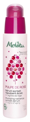Melvita Pulpe de Rose Plumping Radiance Sorbet Serum 30ml