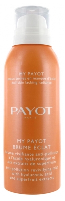 Payot My Payot Brume Éclat Belebendes Spray Gegen Negative Umwelteinflüsse mit Hyaluronsäure und Superfrucht-Extrakten 125 ml