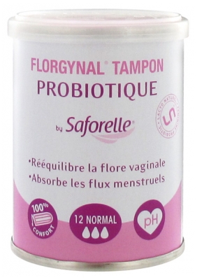 Saforelle Florgynal Tampon Probiotique 12 Normal