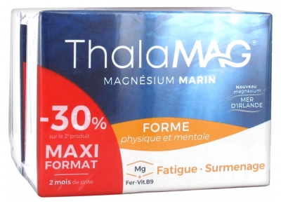 Laboratoires IPRAD Thalamag Marine Magnesium Physical and Mental Form 2 x 60 Capsules