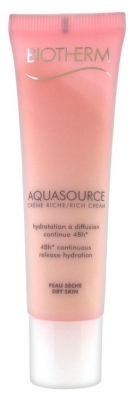 Biotherm Aquasource 48H Continuous Release Hydration Rich Cream 30ml