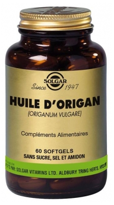 Solgar Wild Oregano Oil 60 Softgels