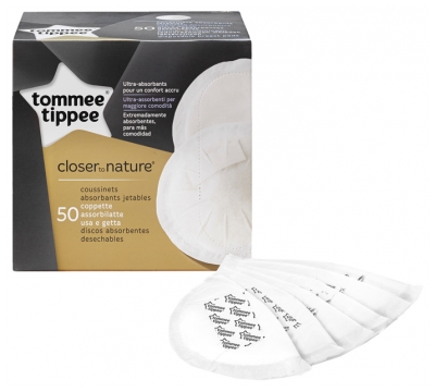Tommee Tippee Closer To Nature 50 Disposable Breast Pads