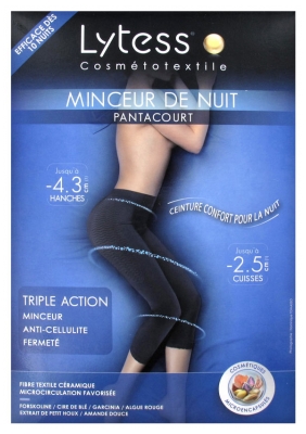 Lytess Minceur de Nuit 1 Pantacourt Black - Rozmiar: L/XL