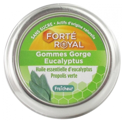 Forté Pharma Eukaliptusowe Gumy do Gardła 45 g