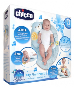 Chicco First Dreams My First Nest 3 In 1 Mat 0 Month And