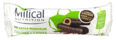 Milical Go Repas Minceur 2 Bars - Taste : Almond - Chocolate (to consume preferably before 04/2020)