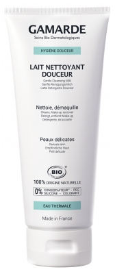 Gamarde Organic Gentle Hygiene Gentle Cleansing Milk 200ml