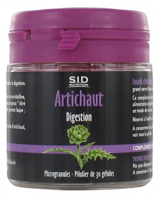 S.I.D Nutrition Digestion Artichoke 30 Capsules
