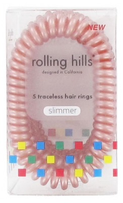 Rolling Hills 5 Traceless Hair Rings Slimmer