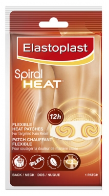 Elastoplast Spiral Heat Dos Nuque 1 Patch Chauffant Flexible