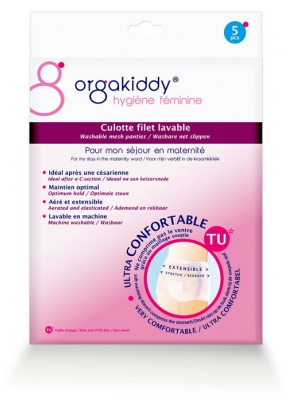 Orgakiddy Calcinha de Rede Lavável 5 Unidades