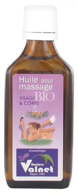 Docteur Valnet Huile pour Massage Visage & Corps Bio 50 ml