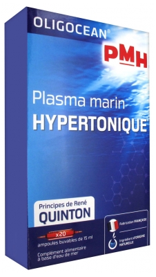Oligocean Hypertonic Marine Plasma 20 Phials