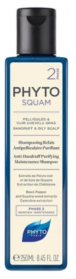 Phyto Phytosquam Anti-Dandruff Purifying Maintenance Shampoo 250ml