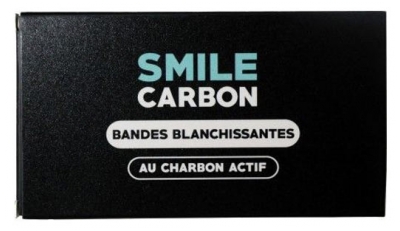Smile Carbon 14 x 2 Bandes Blanchissantes au Charbon Actif
