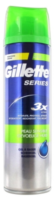 Gillette Series Peau Sensible Gel à Raser 200 ml