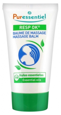 Puressentiel Balsamo da Massaggio Resp OK con 19 oli Essenziali 50 ml
