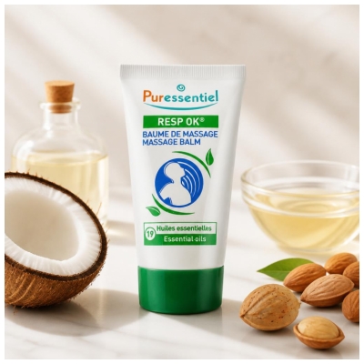 Puressentiel Resp OK Baume de Massage aux 19 Huiles Essentielles 50 ml