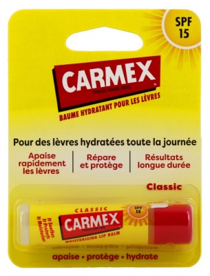 Carmex Truskawkowy Nawilżający Balsam do ust SPF15 4,9 ml