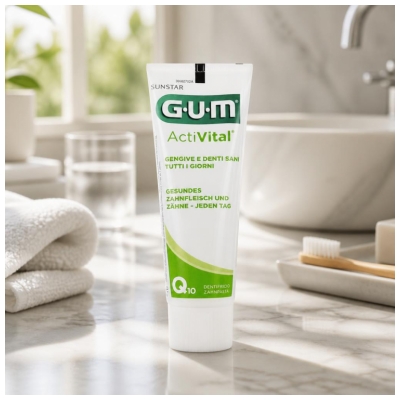 GUM Activital Zobna pasta Q10 75 ml