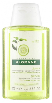 Klorane Shampoing à la Pulpe de Cédrat 100 ml