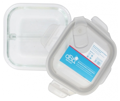dBb Remond Glass Container with 2 Compartments