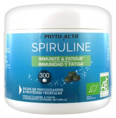 Laboratoire Phyto-Actif Spiruline 300 Comprimés