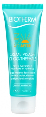 Biotherm Sun After Crème Visage Oligo-Thermale 75 ml