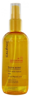 Galénic Soins Soleil Silky Dry Oil Body Spray SPF15 150ml