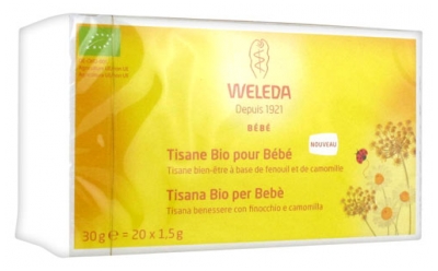 Weleda Organic Herbal Tea for Baby 20 Sachets