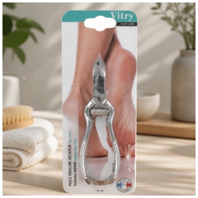 Vitry Pediküreklemme Edelstahl Schere 14 cm