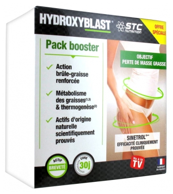 STC Nutrition Hydroxy Blast 120 Gélules + Hydroxyblast Booster 125 ml Offert