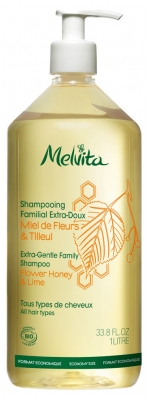Melvita Shampoing Familial Extra-Doux 1 Litre