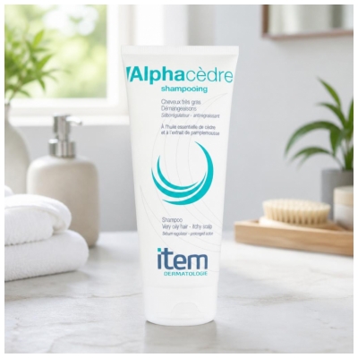 Dermatologický přípravek Alphacèdre Šampon pro velmi mastné vlasy 200 ml