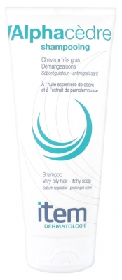 Item Dermatologie Alphacèdre Shampoing Cheveux Très Gras 200 ml