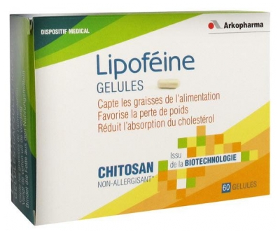 Arkopharma Lipoféine Chitosan 60 Capsules