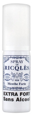 Ricqlès Spēcīgās Piparmētras Mutes Aerosols Bez Alkohola 15 ml