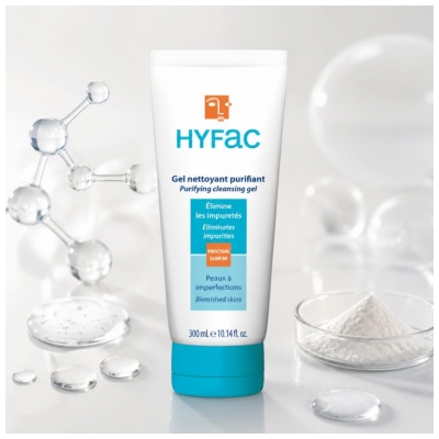 Hyfac Dermatologisk Rensegel til Ansigt og Krop 300 ml