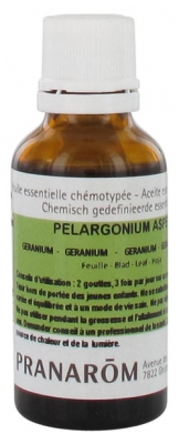 Pranarôm Essential Oil Geranium of Egypt (Pelargonium Asperum) 30 ml