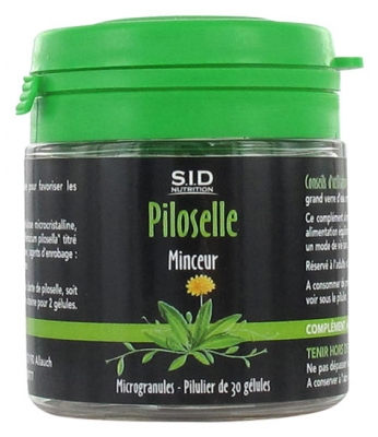 S.I.D Nutrition Slimness Piloselle 30 Capsules