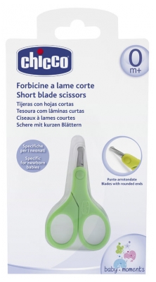Chicco Short Blade Scissors 0 Month and +