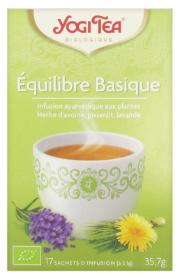 Equilibre Basique - Infusion Ayurvédique BIO - Yogi Tea - 17 Sachets