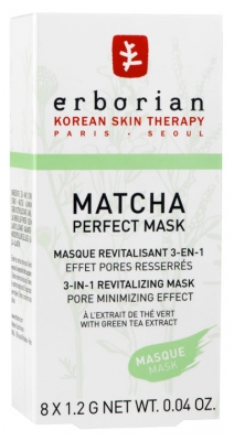 Erborian Matcha Perfect Mask 3-in-1 Revitalizing Mask 8 Masks