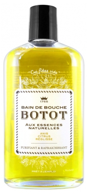 Botot Elixir Bucal Anis Cítrico Alcaçuz 250 ml