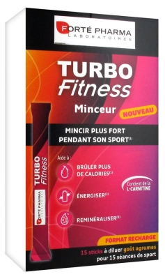 Forté Pharma Turbo Fitness Minceur 15 Sticks Recharge