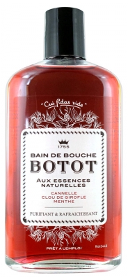 Botot Bain de Bouche Cannelle Clou de Girofle Menthe 250 ml