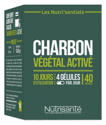Vitavea Charbon Végétal Activé 40 Gélules